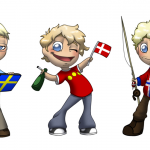 Sweden Denmark and Norway