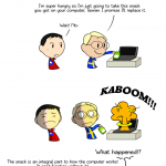 Hangry computer