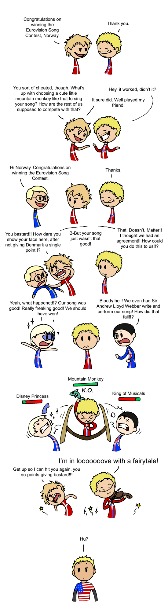 Eurovision Song Contest SatWcomic.com