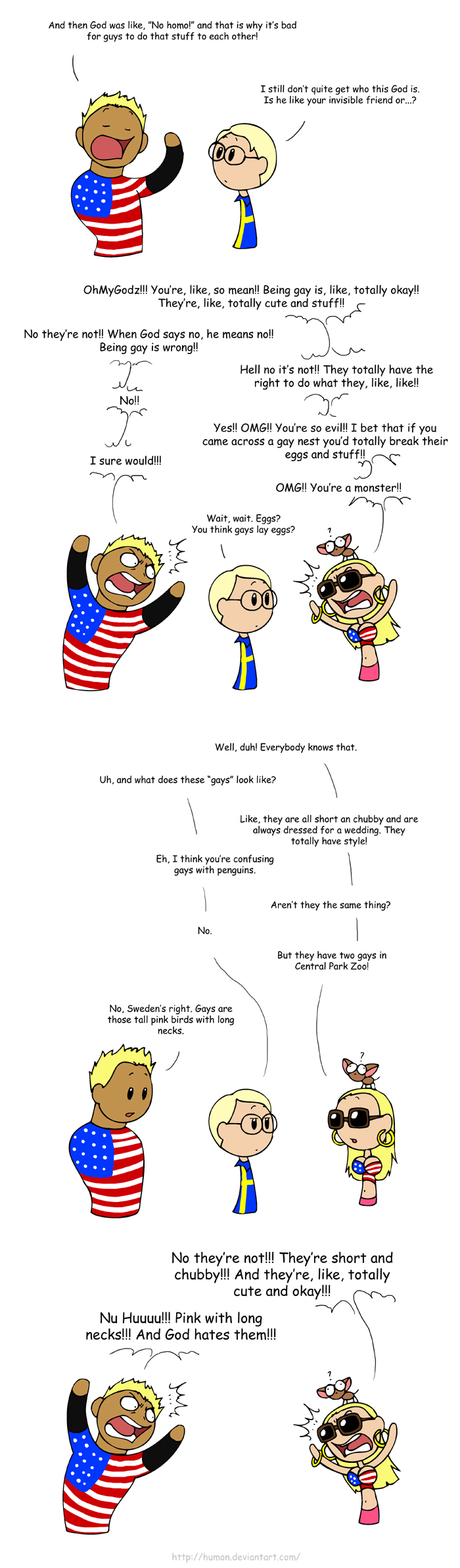 Gay Eggs SatWcomic.com