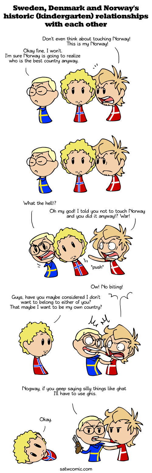 Adult kindergarteners SatWcomic.com