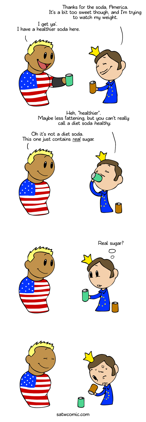 Always watch your drink SatWcomic.com
