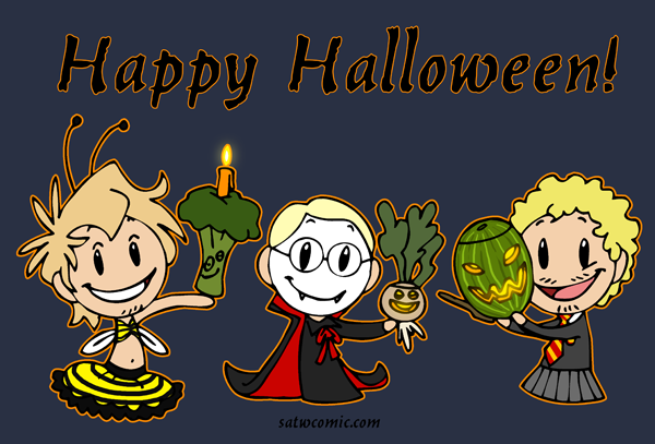 An attempt was made at Halloween SatWcomic.com