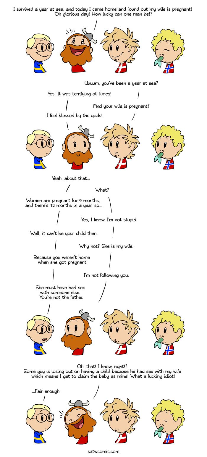 Baby Daddy SatWcomic.com