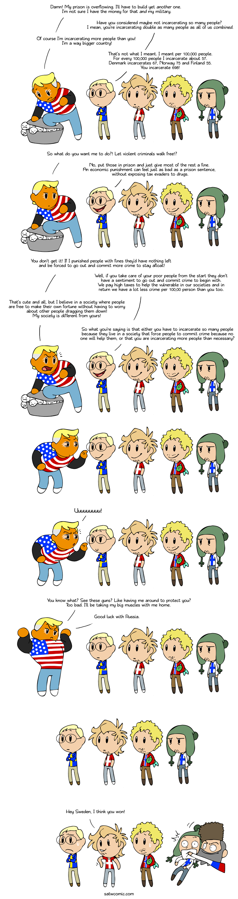 Break the bars SatWcomic.com