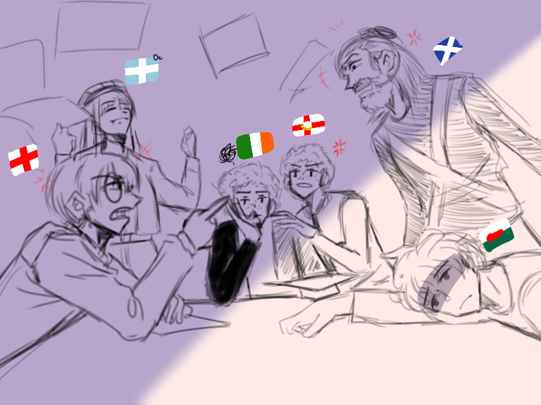The British Isles shtpost The British Isles shtpost SatWcomic.com
