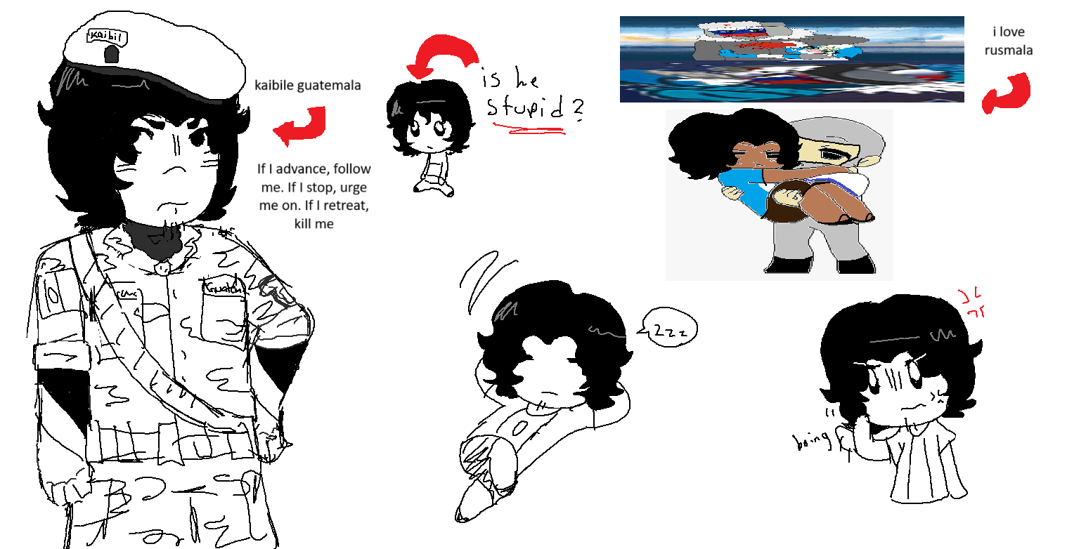 guatemala if he existed or soemting SatWcomic.com