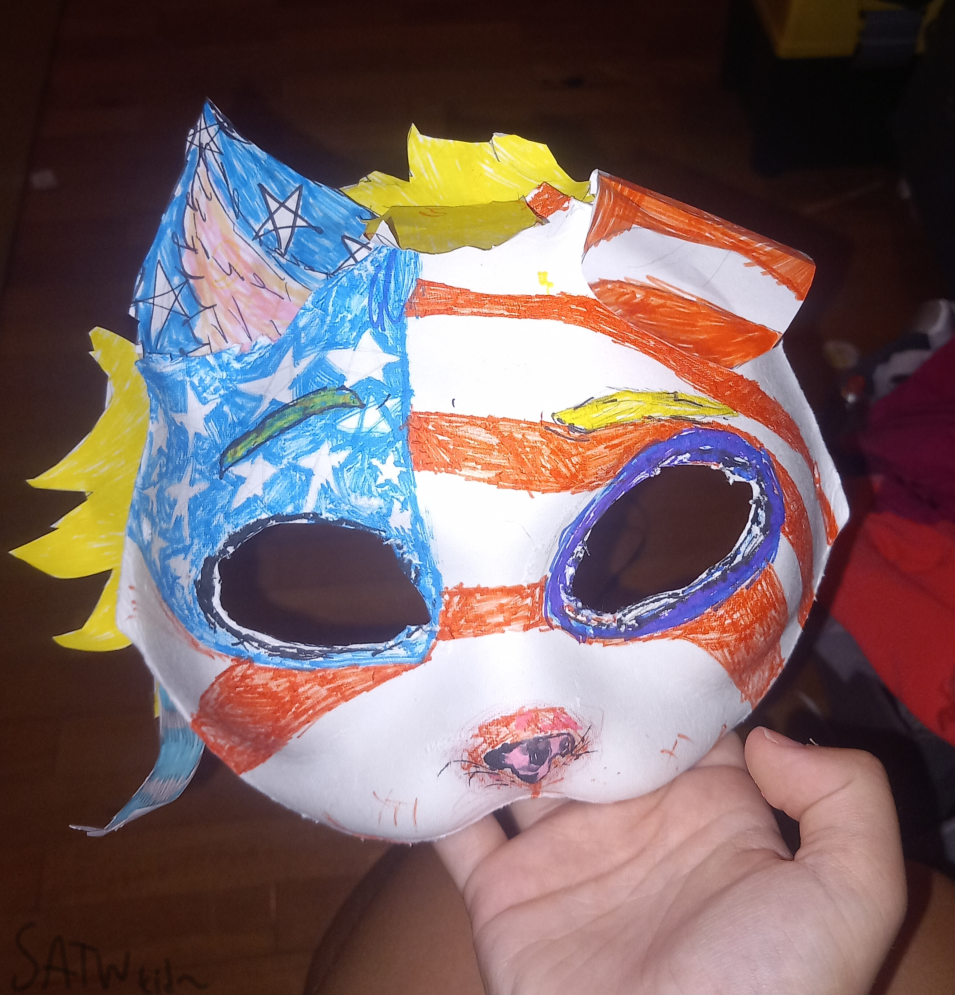 Mask based off of America Mask based off of America SatWcomic.com
