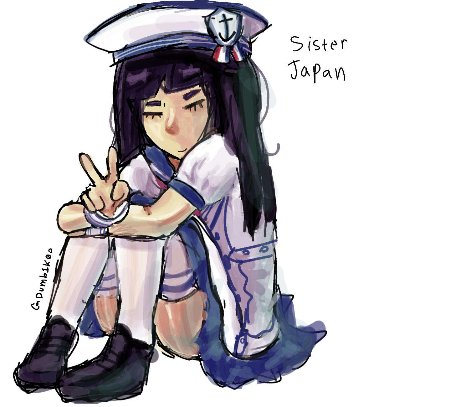 Sister japan in sailor lolita dress Sister japan in sailor lolita dress SatWcomic.com