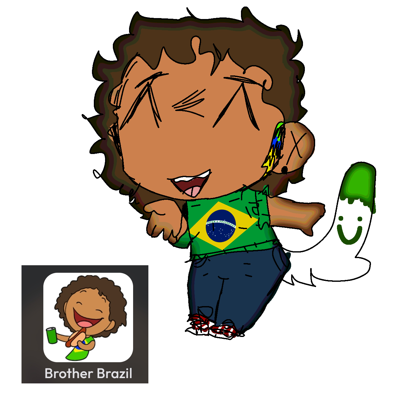 I wanted to draw Brazil I wanted to draw Brazil SatWcomic.com
