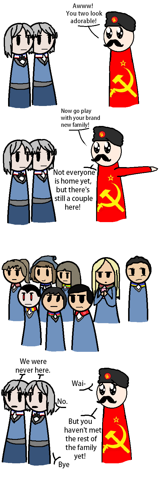 A Big Family A Big Family SatWcomic.com