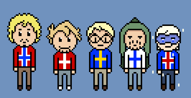 Little Pixel SATW Boys Little Pixel SATW Boys SatWcomic.com
