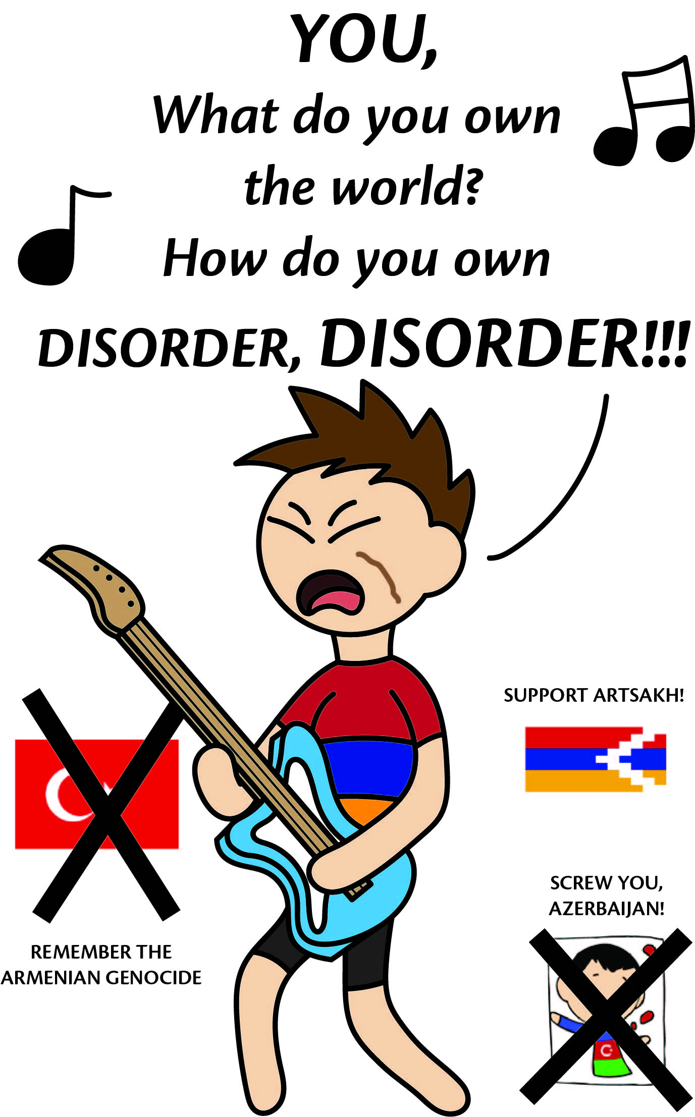 Armenia Rocking His Heart Out