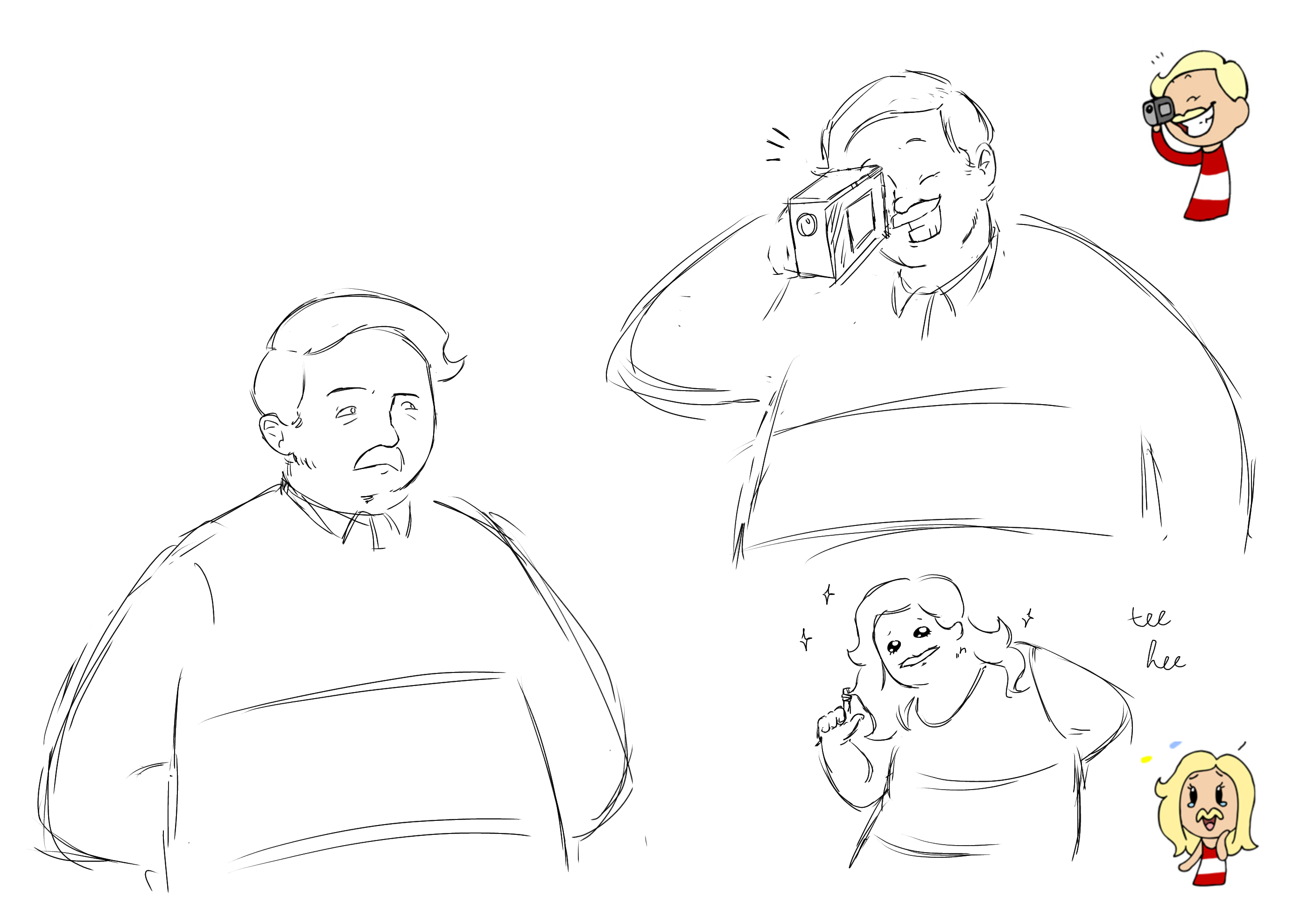 Austria doodles in my style SatWcomic.com