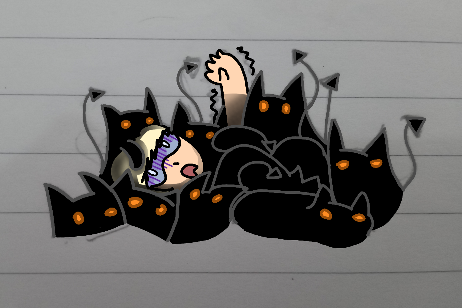 TOO MANY CATS!!!  &deg;д&deg;