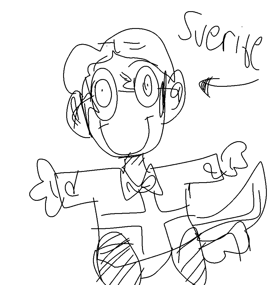 Drawing random characters poorly SatWcomic.com