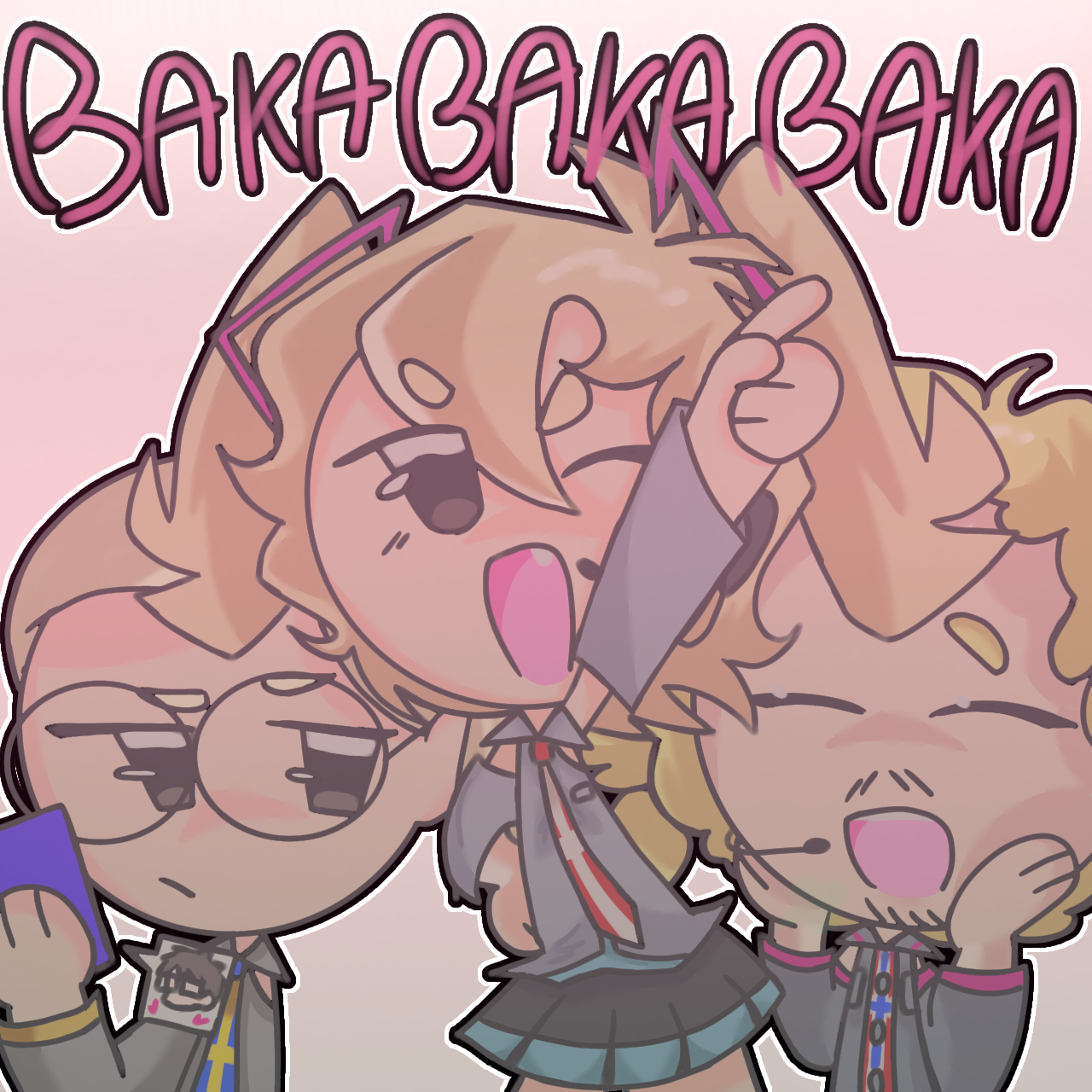 Triple Scandinavia BAKA! SatWcomic.com