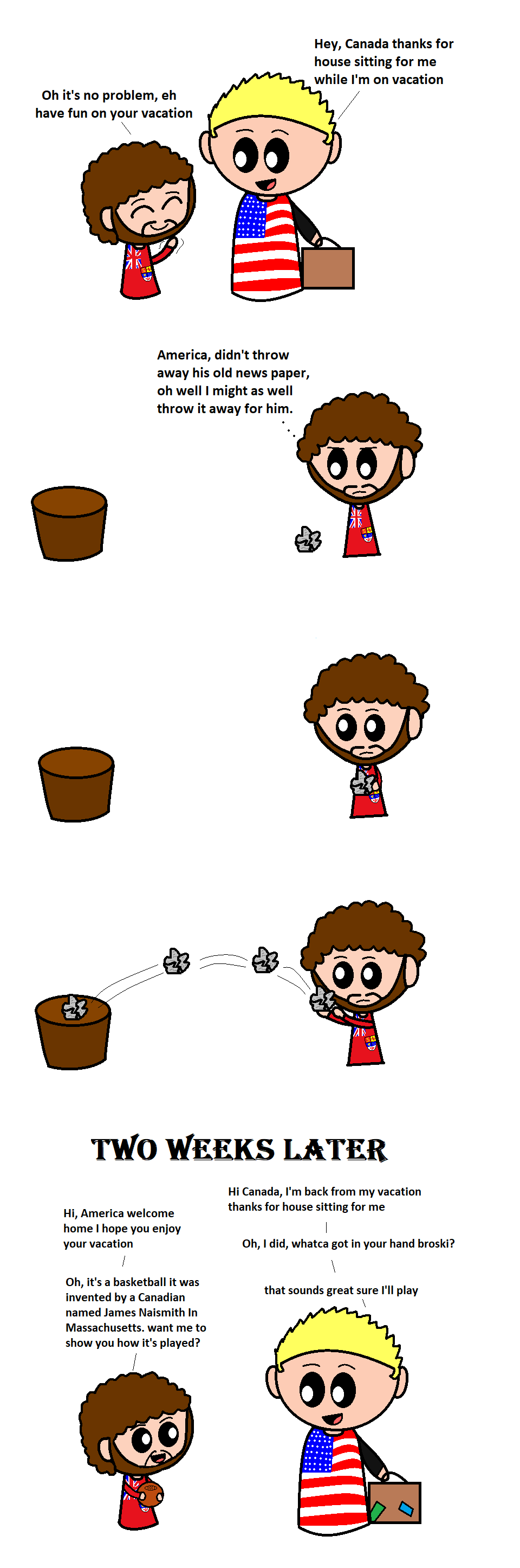 Basketball, eh? SatWcomic.com