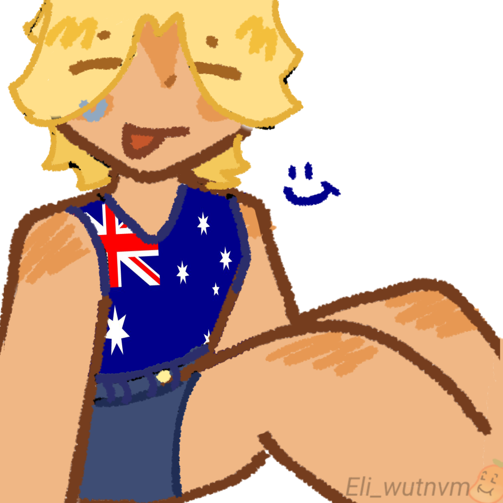Australia fan art! Australia fan art! SatWcomic.com