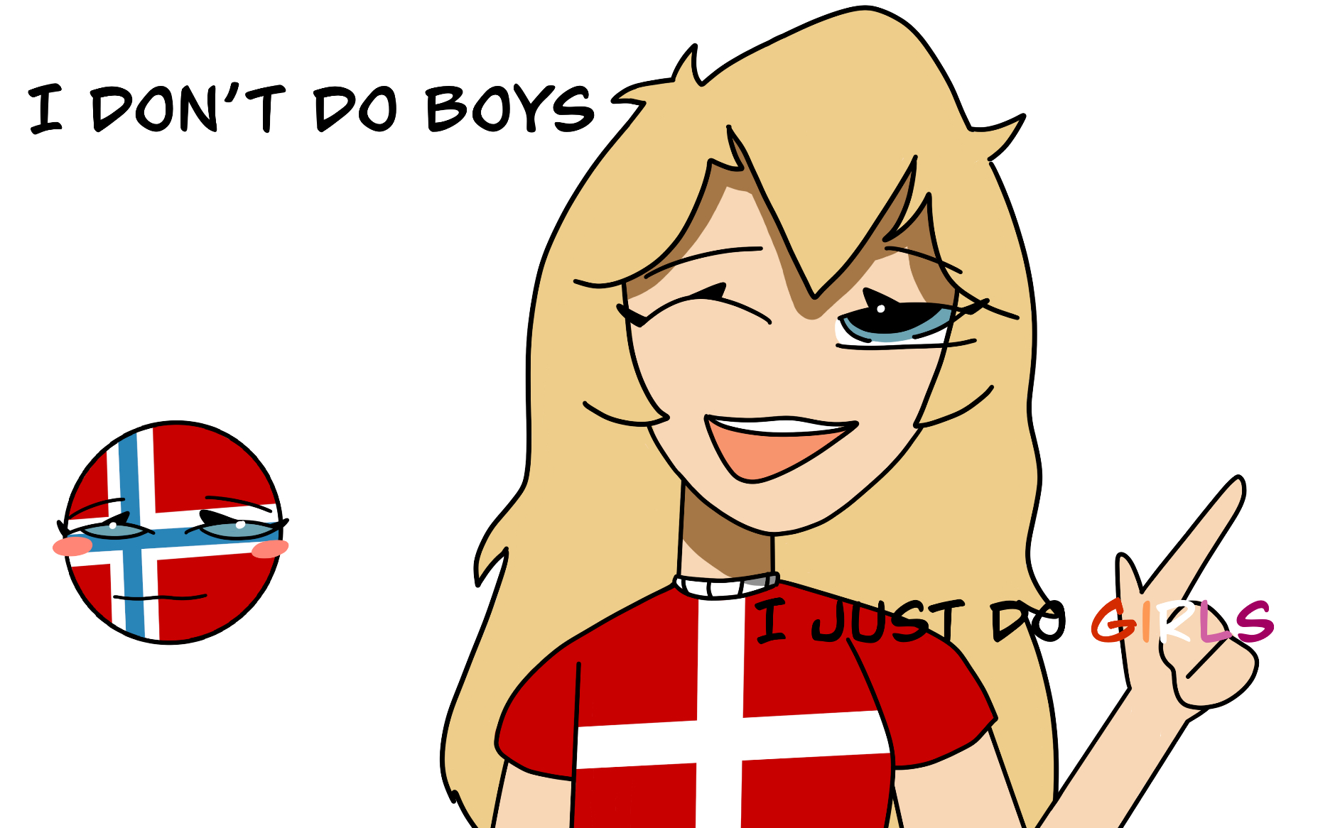 I don&rsquo;t do boys I just do girls