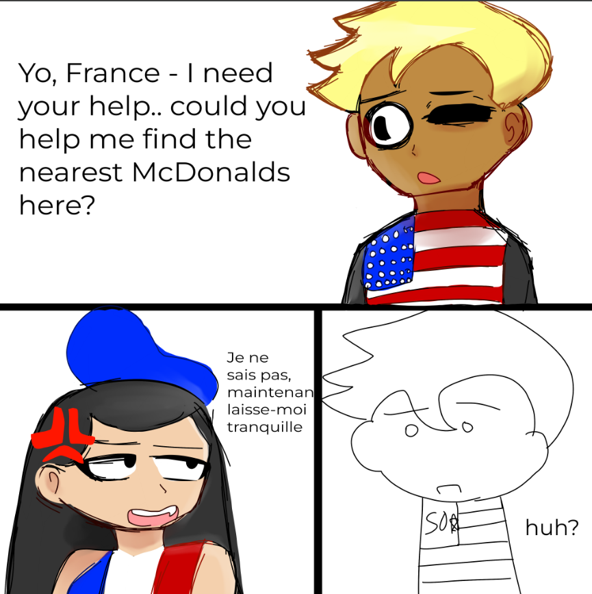 Language Barrier SatWcomic.com