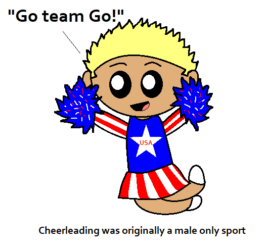 Cheerleading is Manly SatWcomic.com