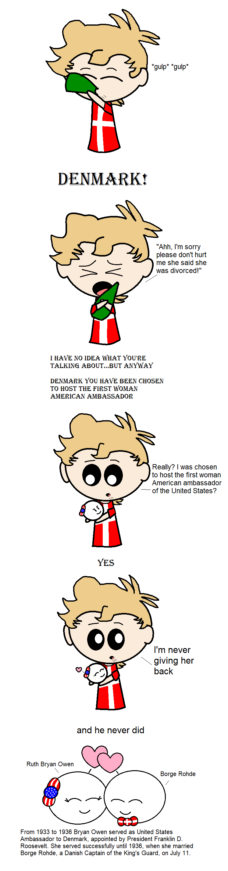 And Denmark never gave her back SatWcomic.com