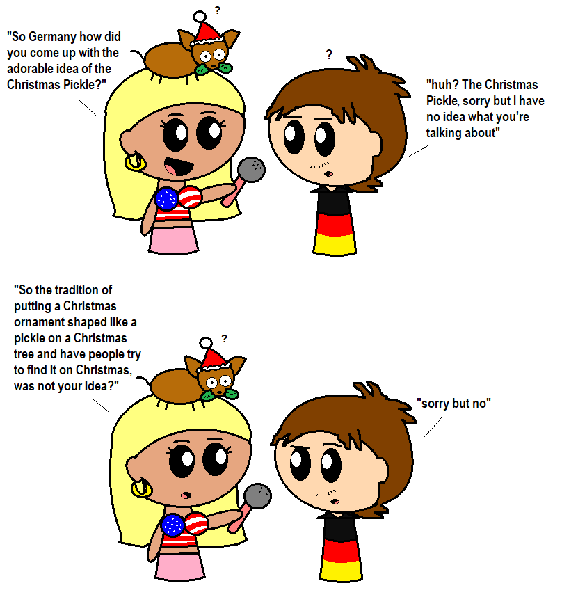 Christmas pickle SatWcomic.com