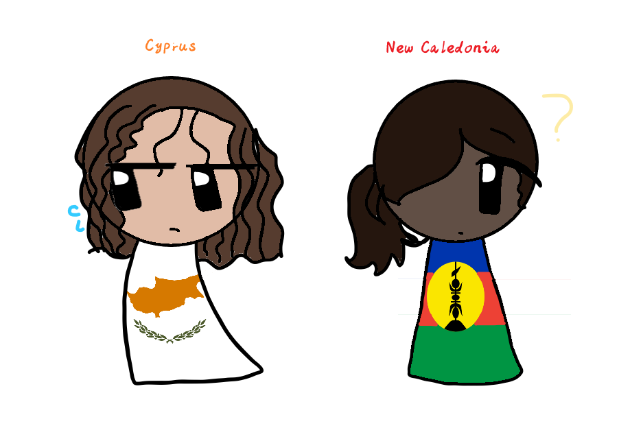 Cyprus and New Caledonia Cyprus and New Caledonia SatWcomic.com