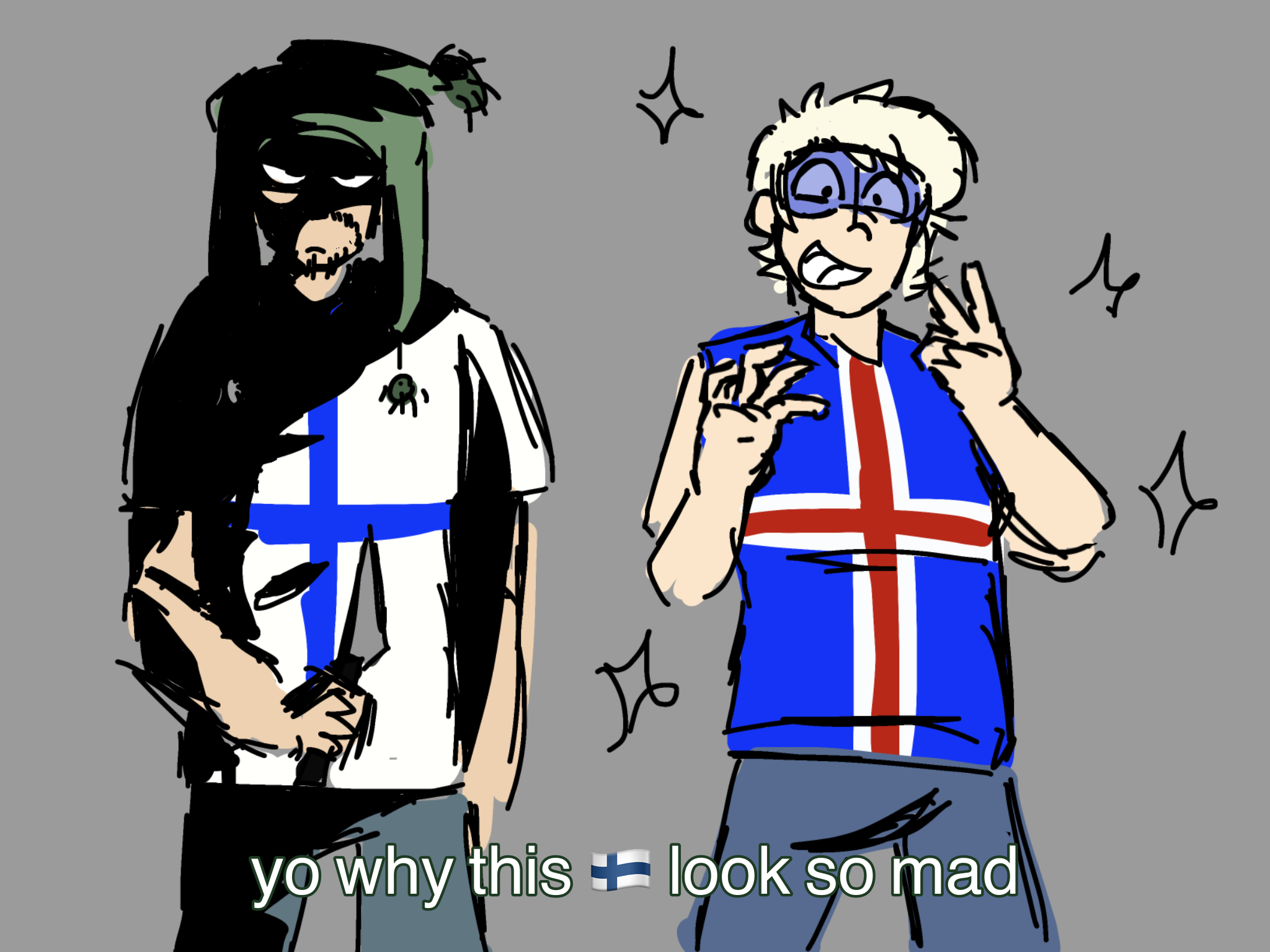 why this finland look so mad SatWcomic.com