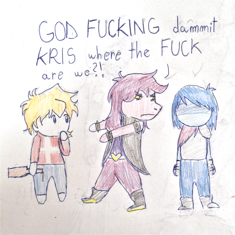 God dammit Kris God dammit Kris SatWcomic.com