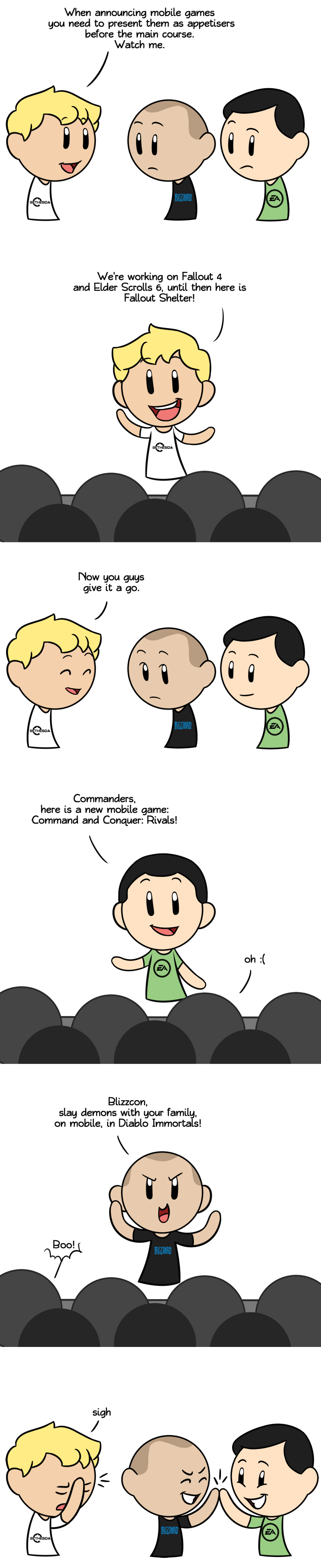 How to announce a mobile game How to announce a mobile game SatWcomic.com