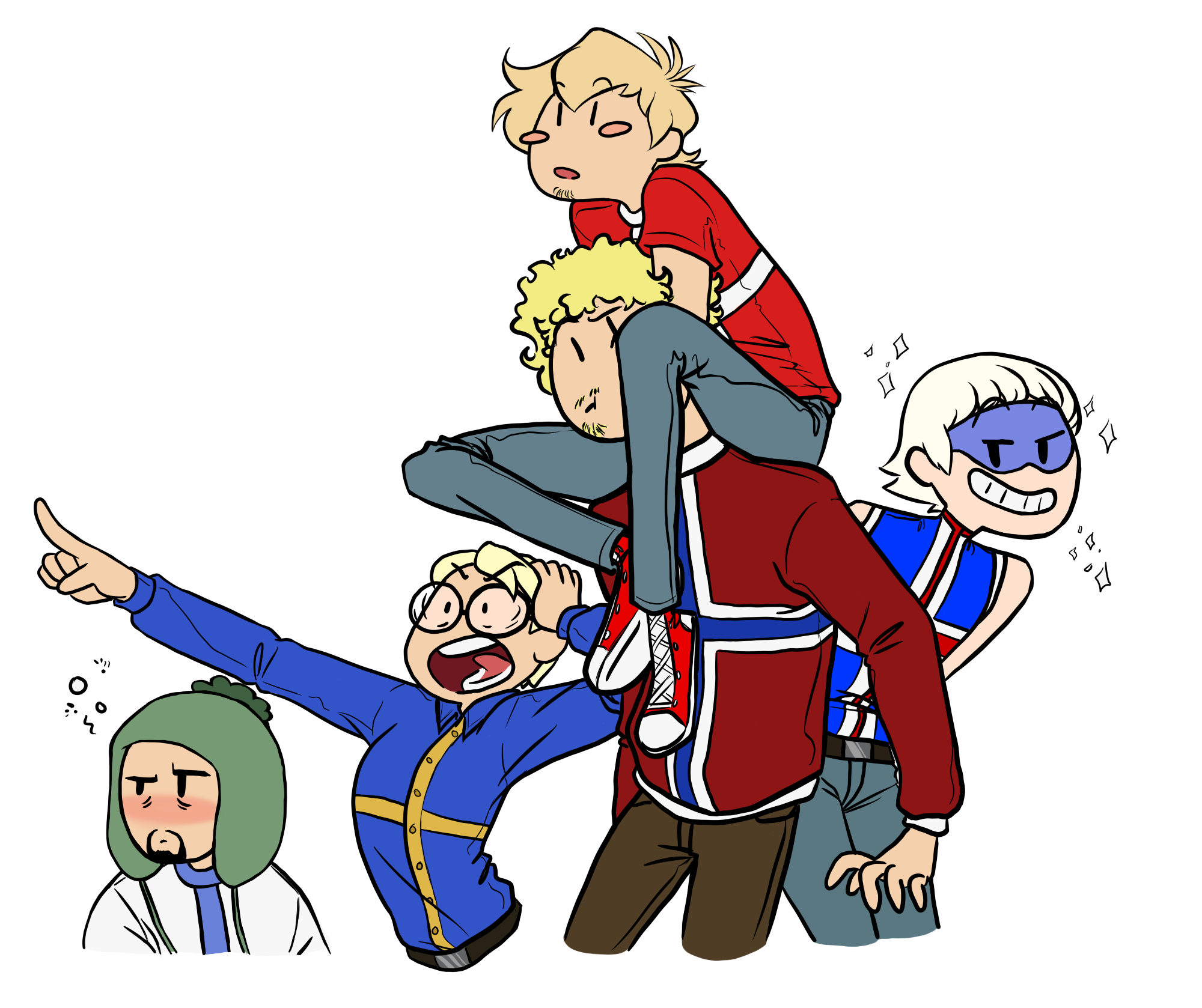 Draw the Squad 02 SatWcomic.com