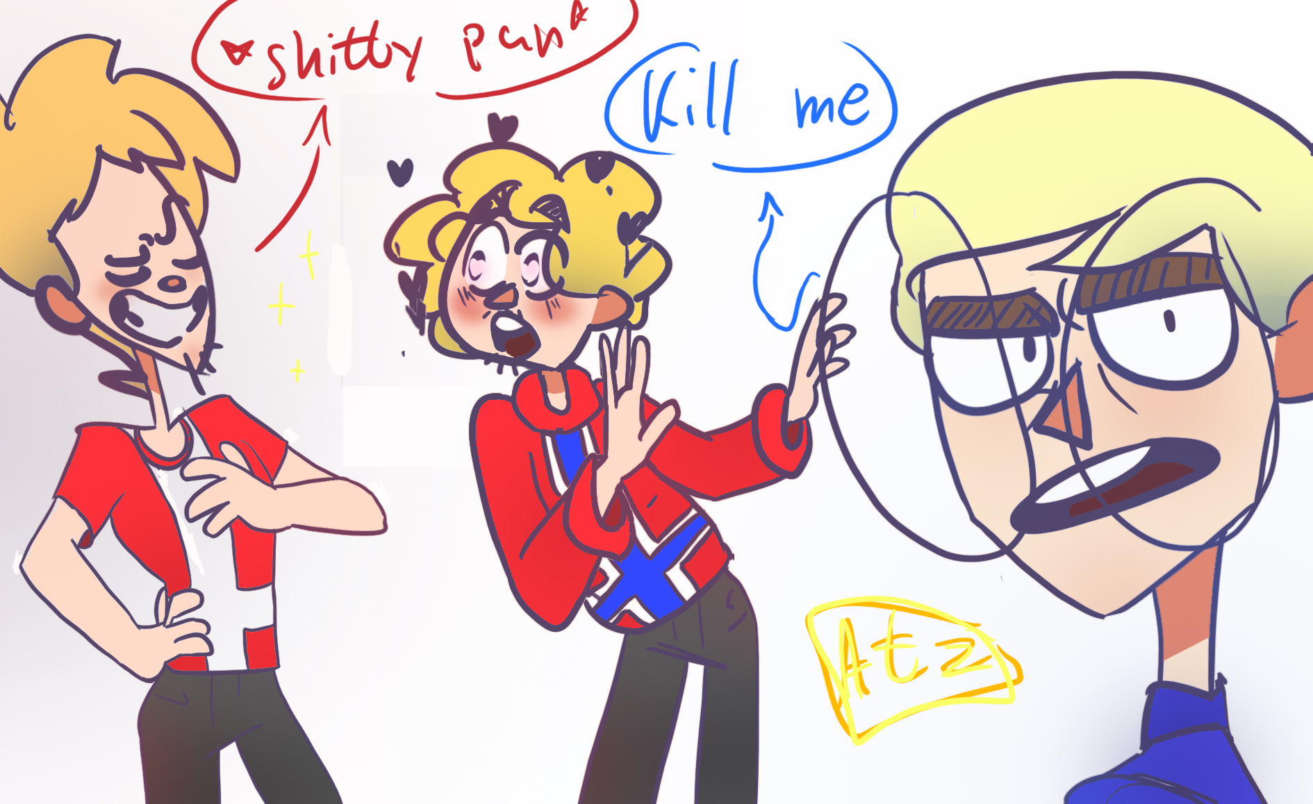 Draw the squad. OOF