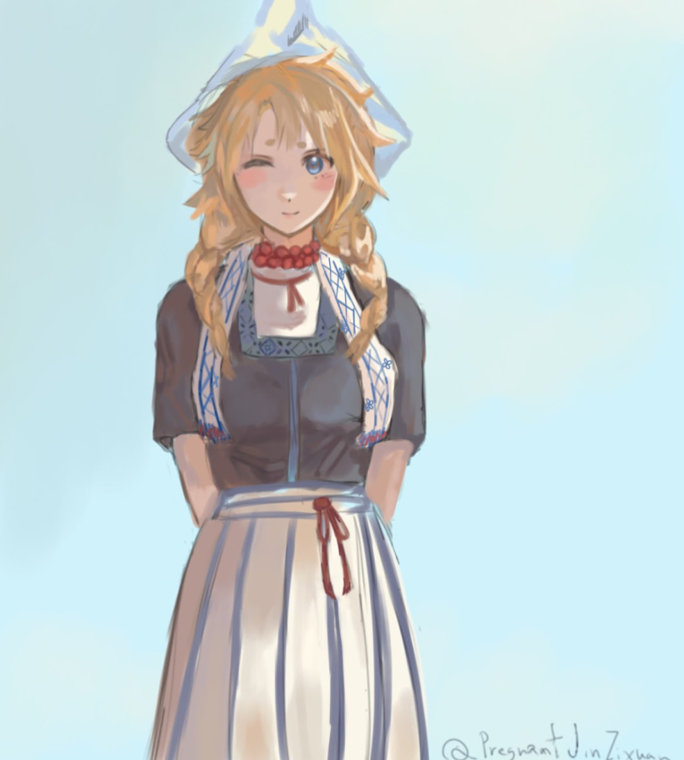 Sister Denmark but in the trad dutch clothing Sister Denmark but in the trad dutch clothing SatWcomic.com