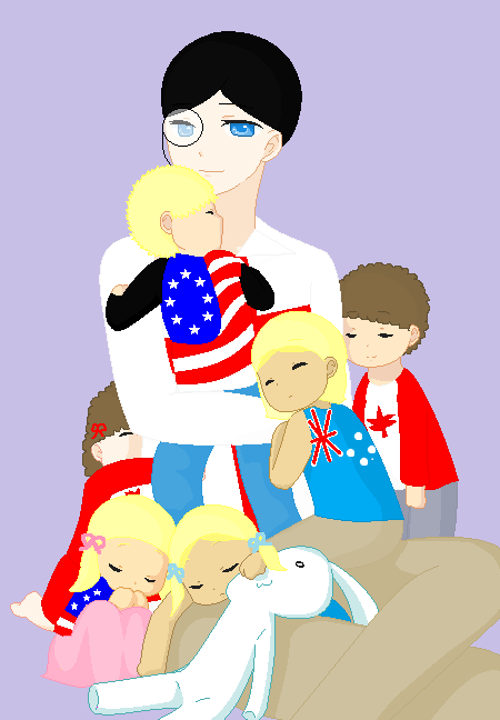 England and his kids  SatWcomic.com