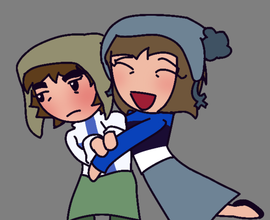 ESTONIA AND SIS FIN!! :P ESTONIA AND SIS FIN!! :P SatWcomic.com
