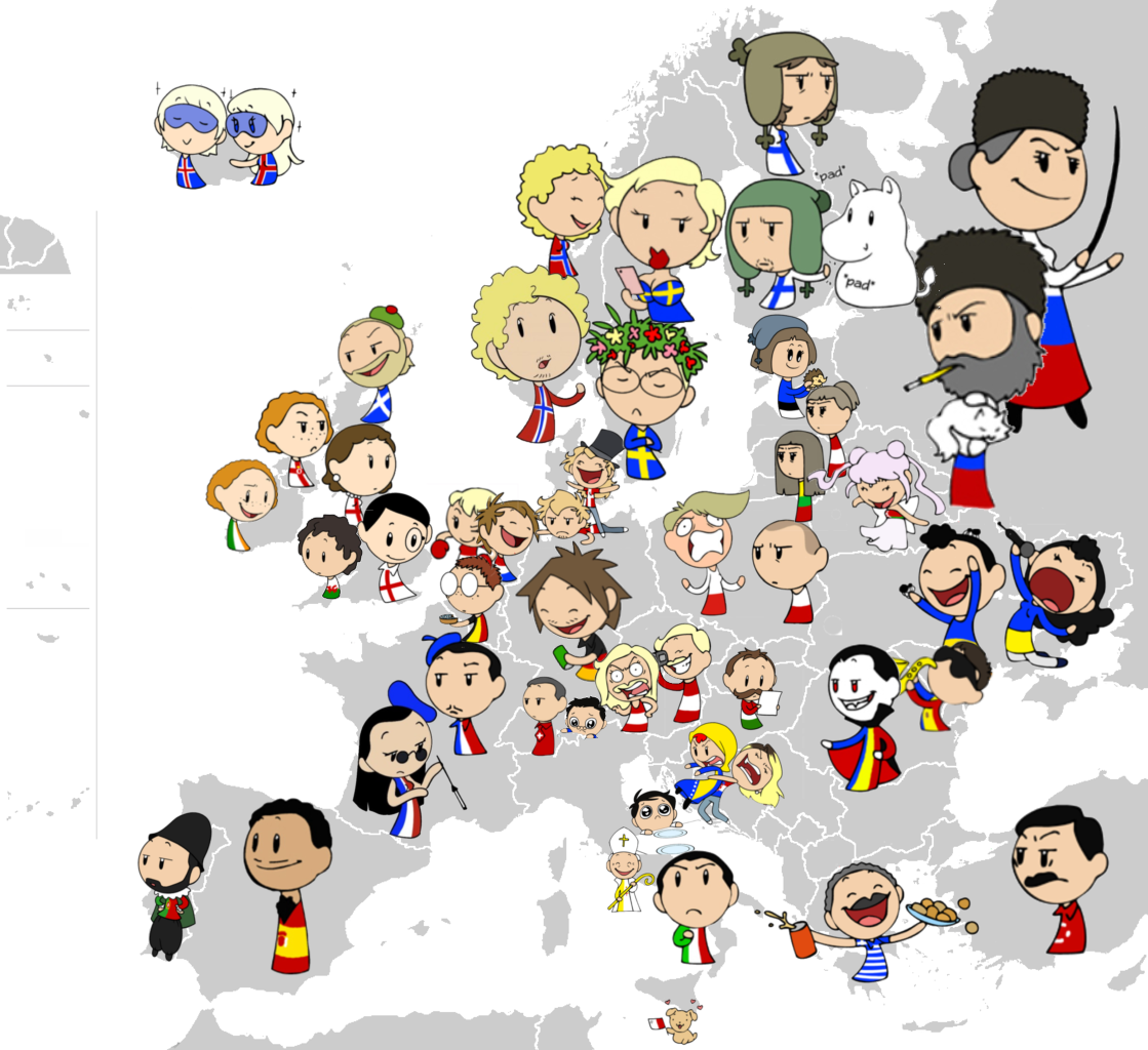Europe map Europe map SatWcomic.com
