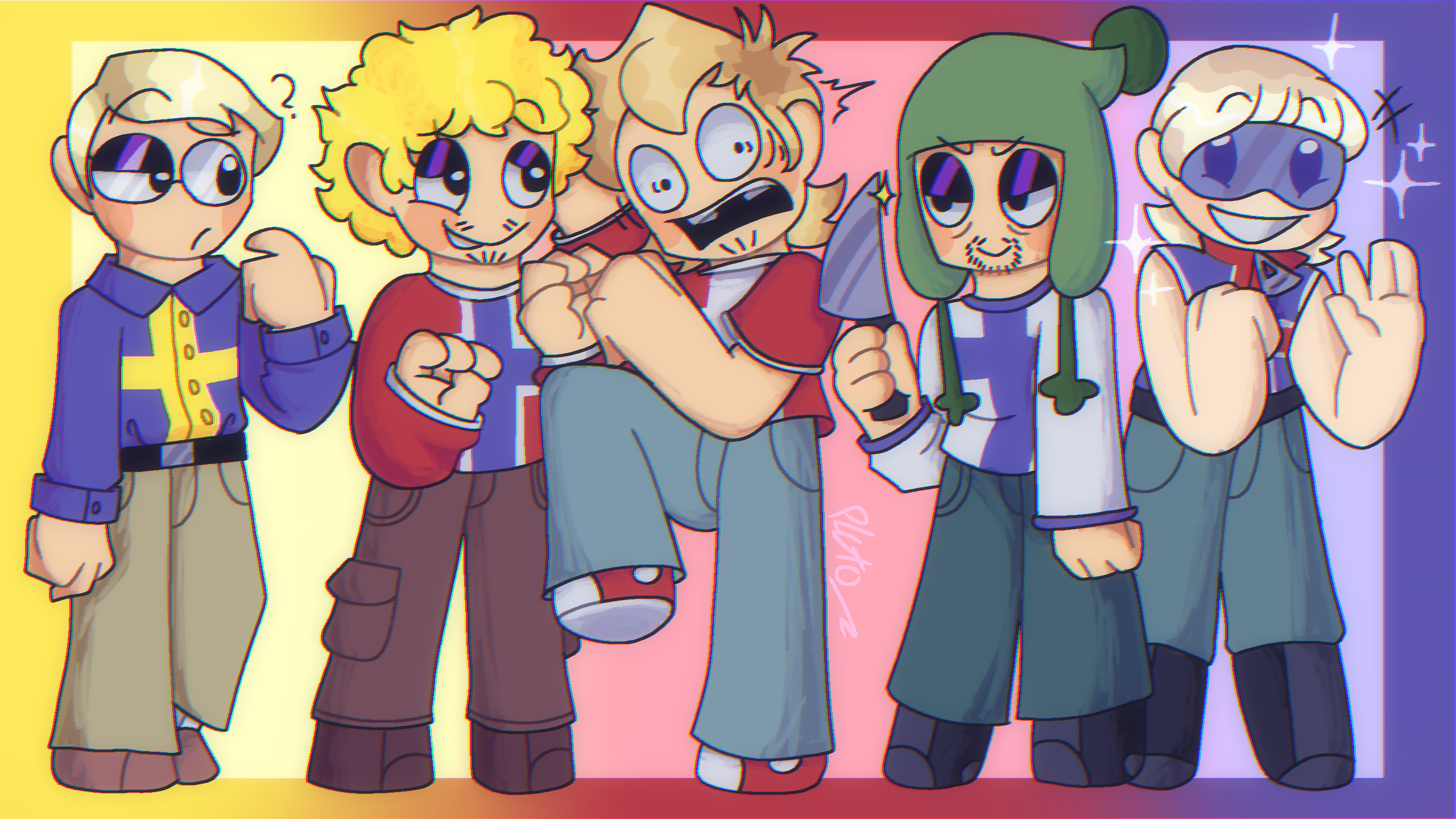 The Nordics!!!! SatWcomic.com