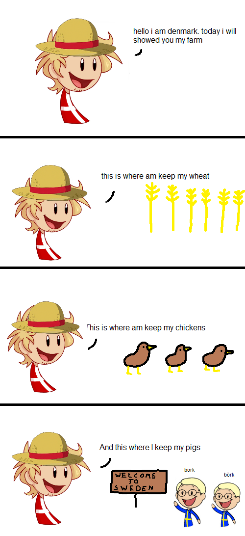 Farmer Denmark Farmer Denmark SatWcomic.com