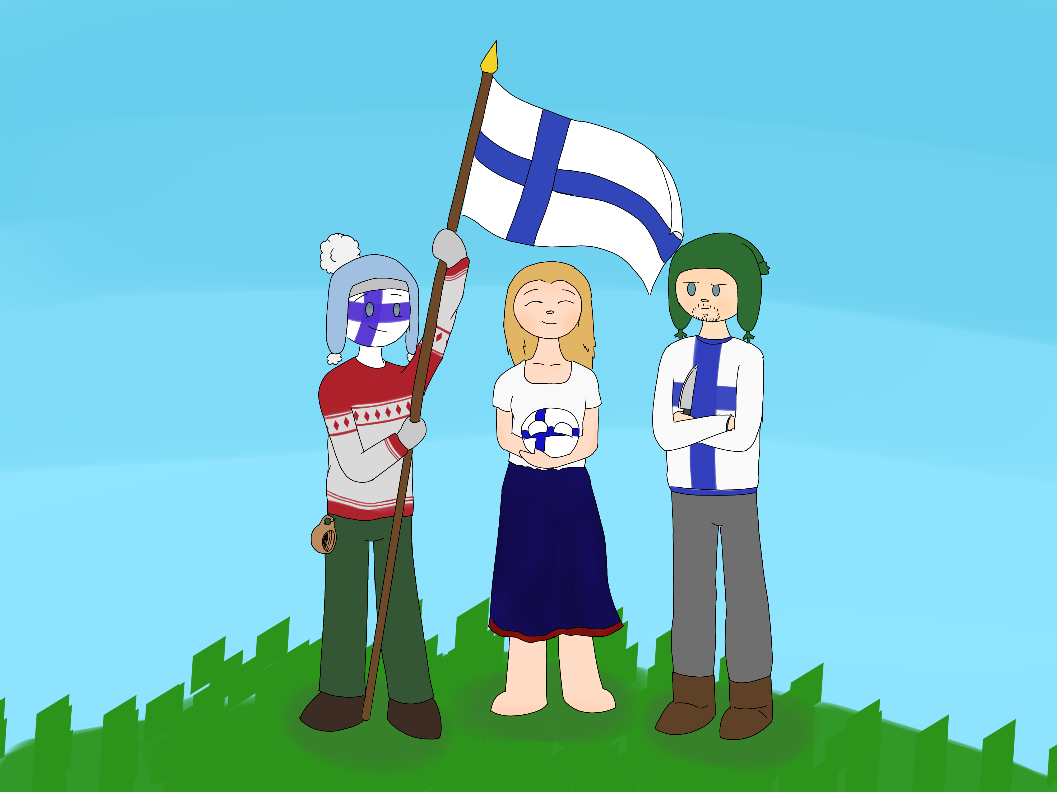 Happy Independence Day to everyone SatWcomic.com