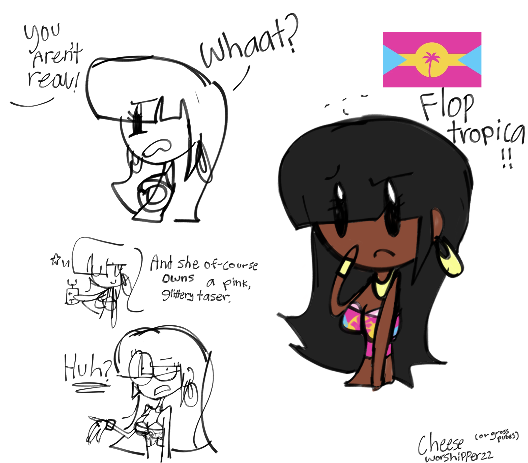 floptropica  SatWcomic.com