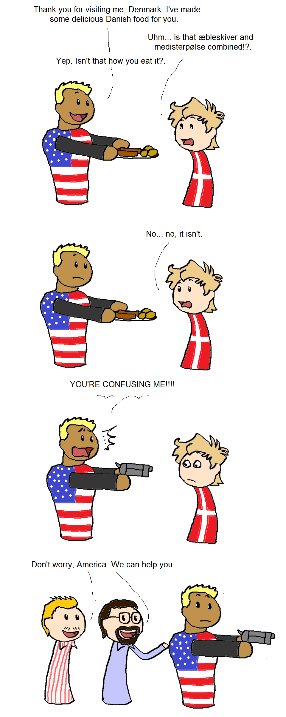 America's food confusion America's food confusion SatWcomic.com