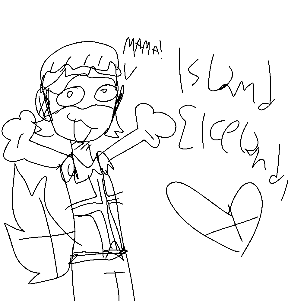 Iceland but a bit poorly drawn SatWcomic.com