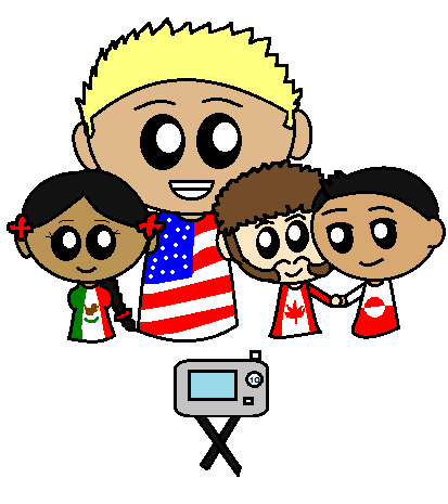 North America Group Photo ft Greenland North America Group Photo ft Greenland SatWcomic.com