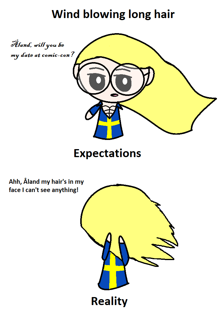 Hair blowing in the wind Hair blowing in the wind SatWcomic.com