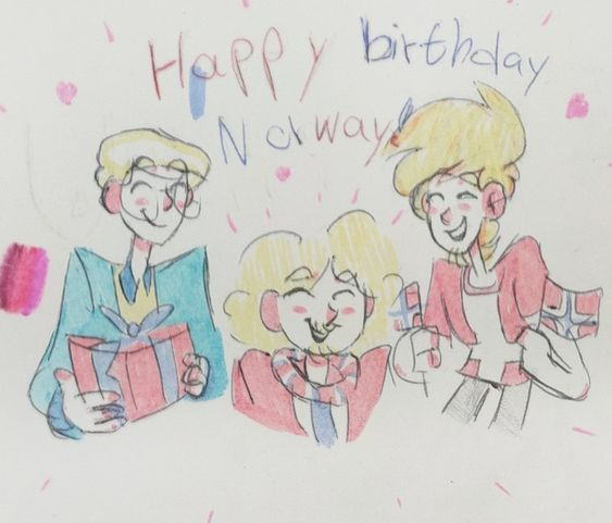 Happy birthday, Norway!