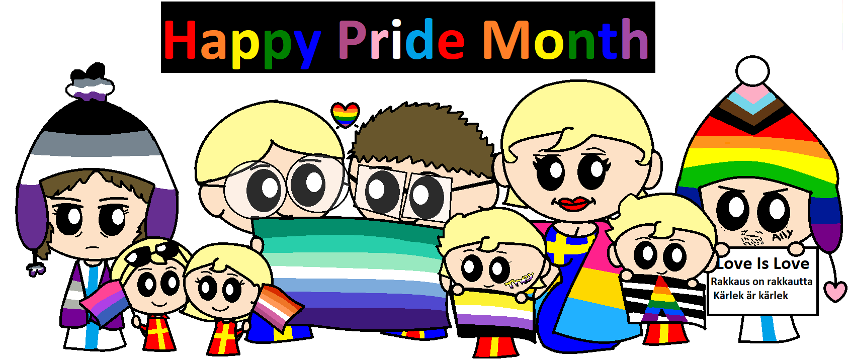 Happy Pride Month SatWcomic.com