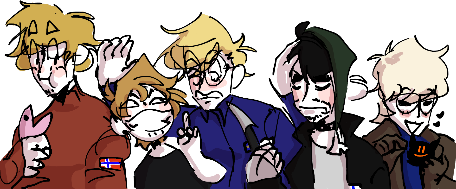 nordic dysfunctional family SatWcomic.com