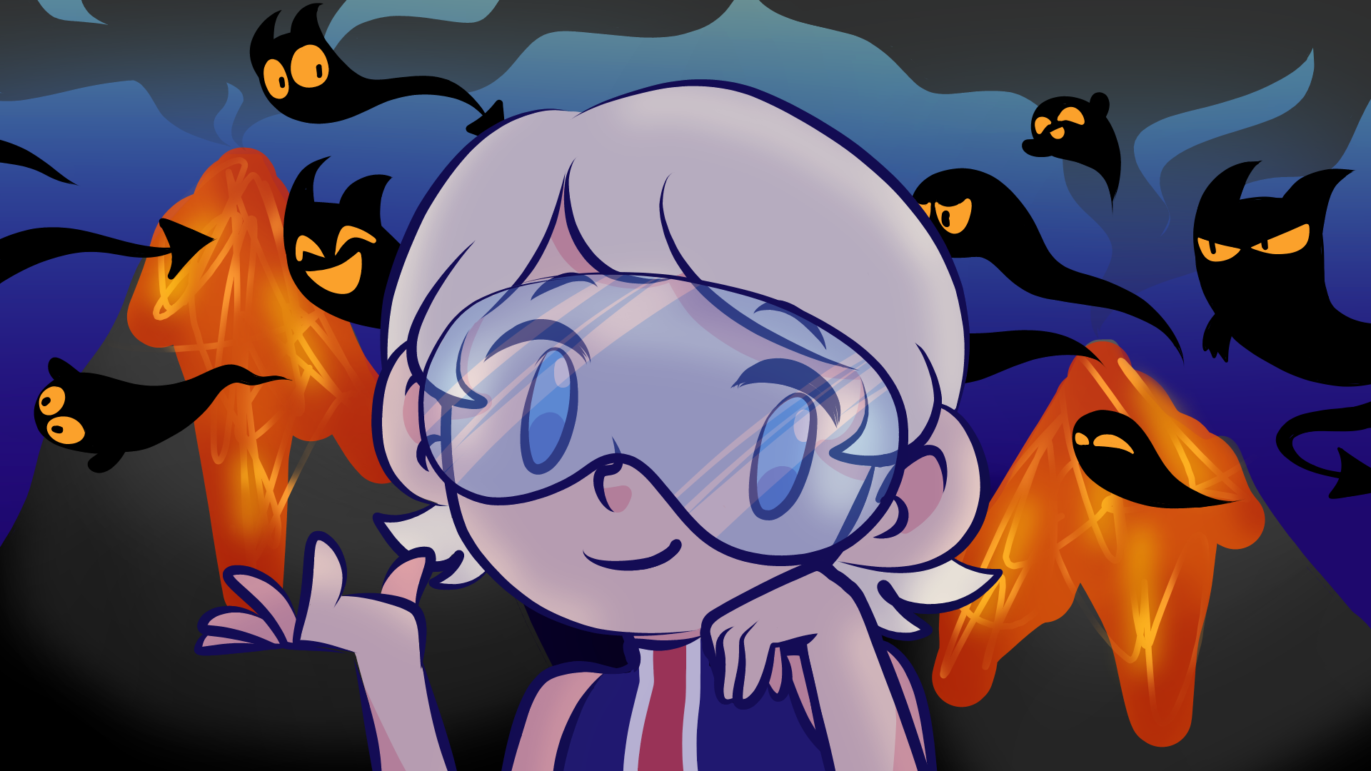 Iceland!! featuring ghosts and demons Iceland!! featuring ghosts and demons SatWcomic.com